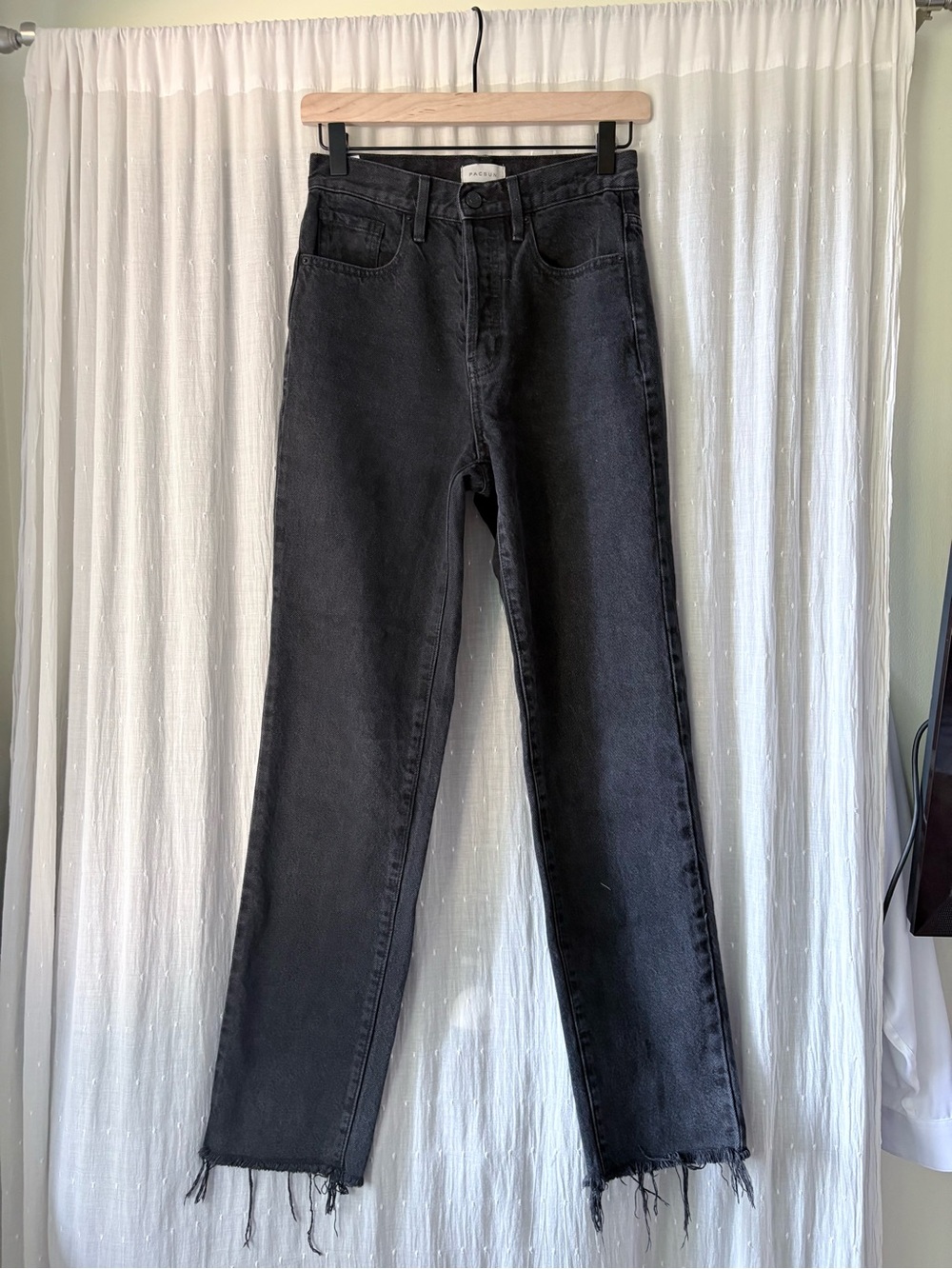 PacSun Black Denim Dad Jean